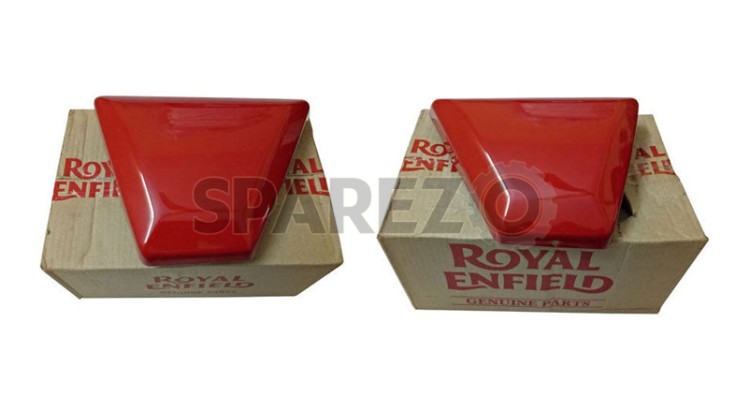 Royal Enfield GT Continental Side Panels Red LH RH - SPAREZO